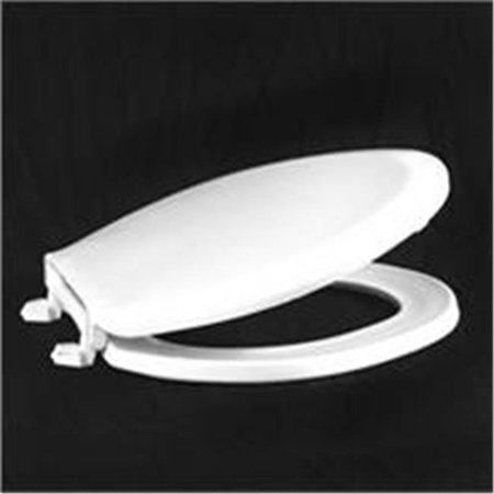 CENTOCO MANUFACTURING CORPORATION Centoco 1600-416 Biscuit Elongated Economy Plastic Toilet Seat 1600-416